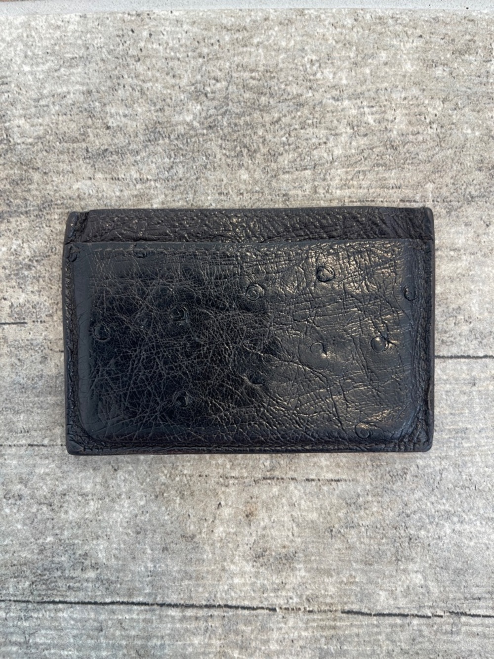 Gucci Mens Leather Card Holder Wallet
